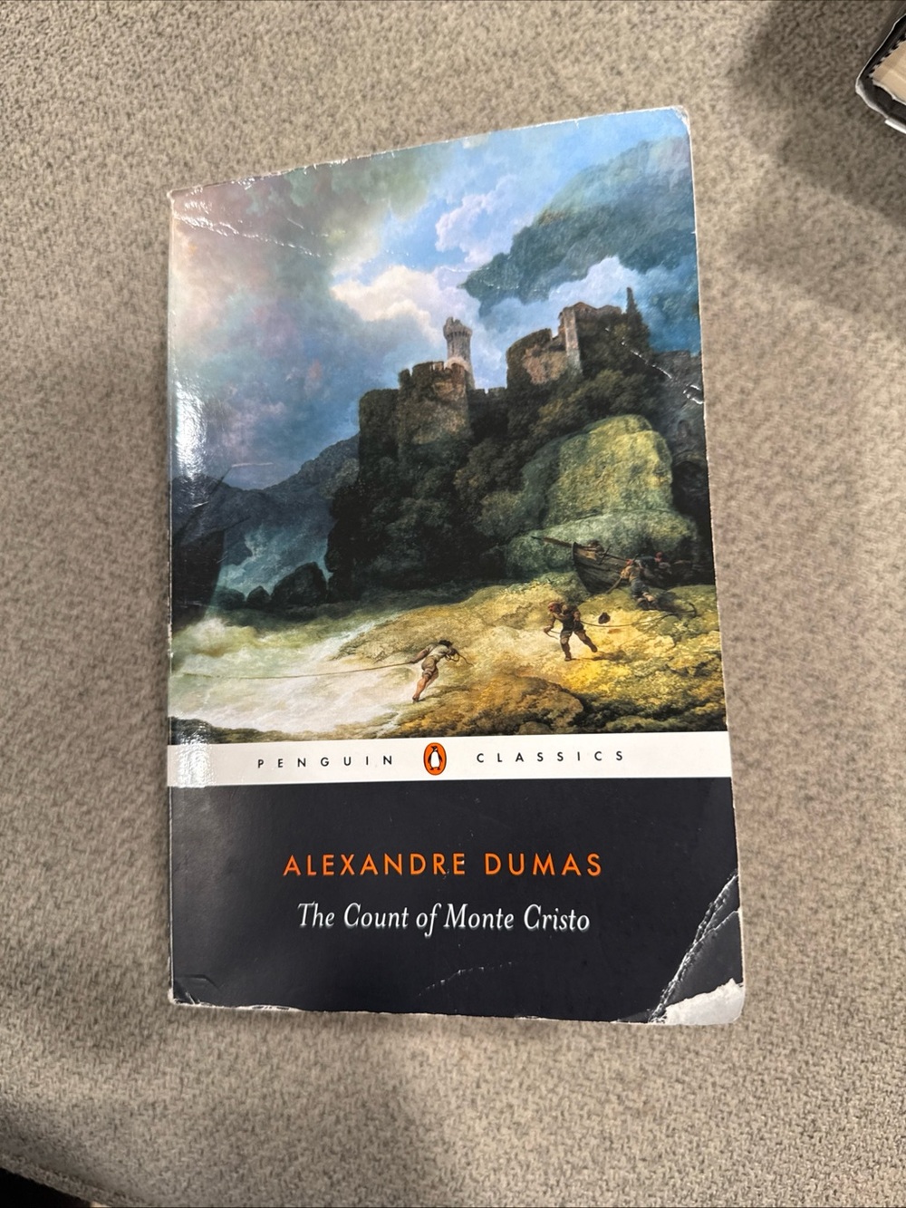 Penguin Classics The Count of Monte Cristo by Alexandre Dumas - Scenic Cover